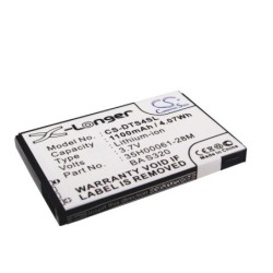 Batterie pour HTC 35H00061-26M (1100 mAh/4.07 Wh, 3.7 V)