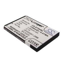 Batterie pour T-Mobile MDA Basic (1100 mAh/4.07 Wh, 3.7 V)