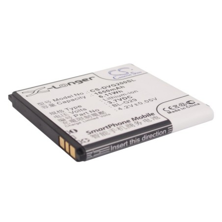 Batterie pour DOOV D200T (1650 mAh/6.11 Wh, 3.7 V)