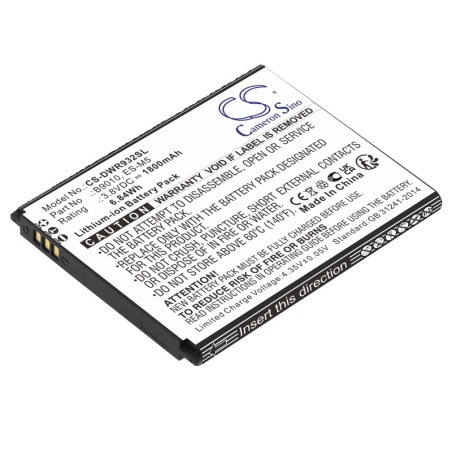 Batterie pour D-Link B9010 (1800 mAh/6.84 Wh, 3.8 V)