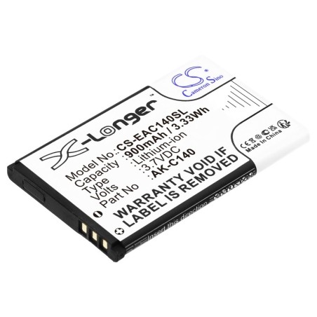 Batterie pour TeXet TM-D105 (900 mAh/3.33 Wh, 3.7 V)