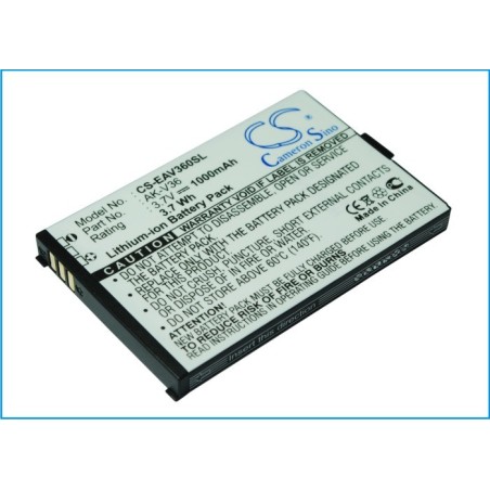 Batterie pour Emporia ElegancePlus (1100 mAh/4.07 Wh, 3.7 V)