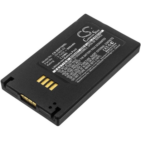 Batterie pour EasyPack 251802-62 (900 mAh/3.33 Wh, 3.7 V)