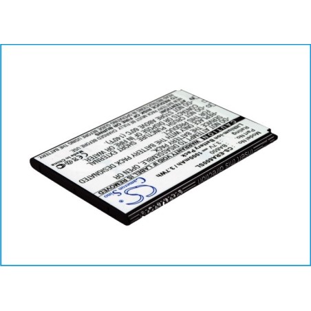 Batterie pour Sony Ericsson ST25 (1000 mAh/3.7 Wh, 3.7 V)