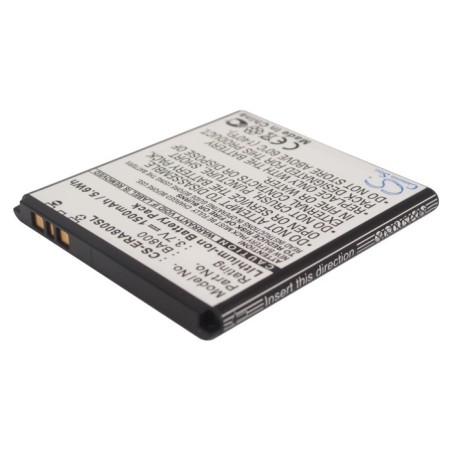 Batterie pour Sony Ericsson Xperia AX (1500 mAh/5.55 Wh, 3.7 V)