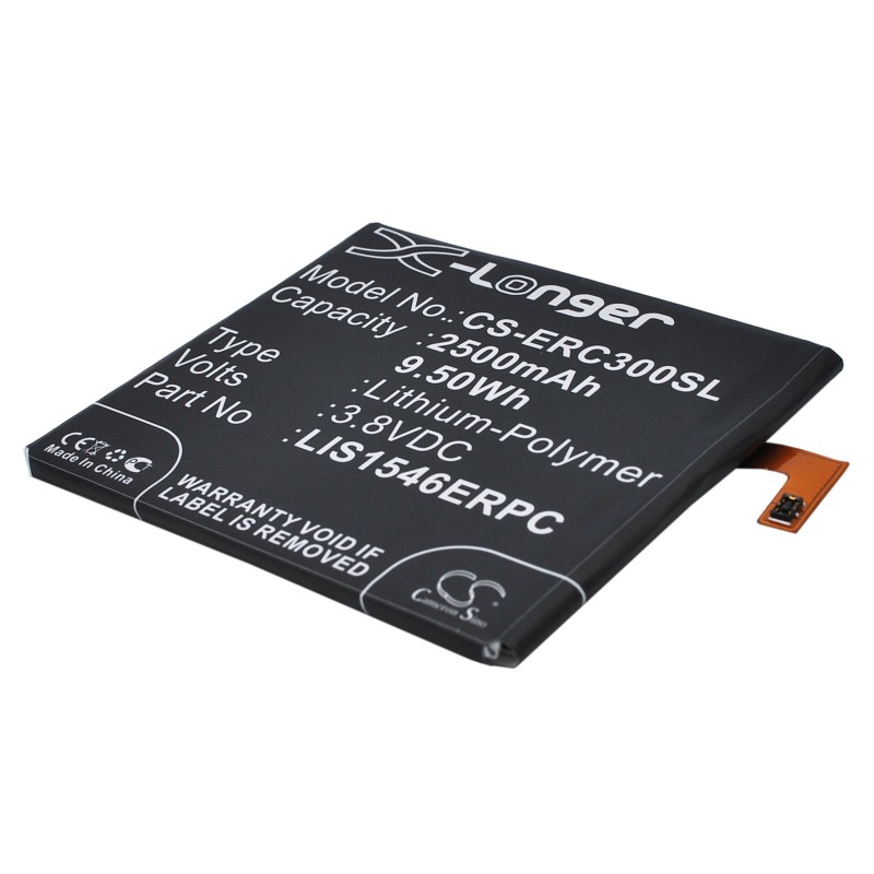 Batterie pour Sony Ericsson D2502 (2500 mAh/9.5 Wh, 3.8 V)