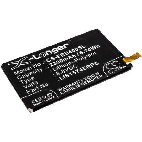 Batterie pour Sony Ericsson E2124 (2300 mAh/8.74 Wh, 3.8 V)