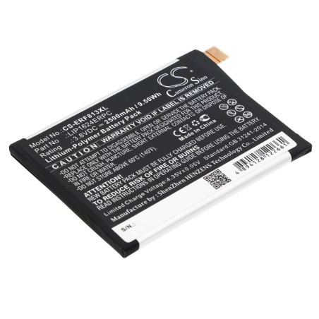 Batterie pour Sony LIP1624ERPC (2500 mAh/9.5 Wh, 3.8 V)