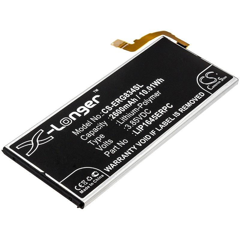 Batterie pour Sony SOV36 (2600 mAh/10.01 Wh, 3.85 V)