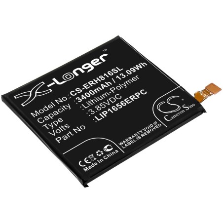 Batterie pour Sony H8116 (3400 mAh/13.09 Wh, 3.85 V)