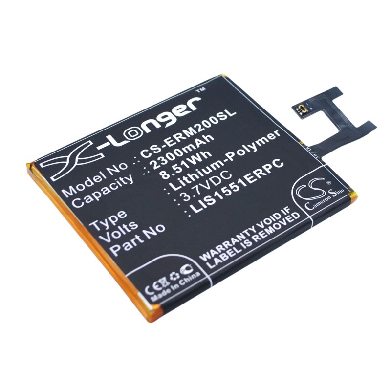 Batterie pour Sony Ericsson D2202 (2300 mAh/8.51 Wh, 3.7 V)