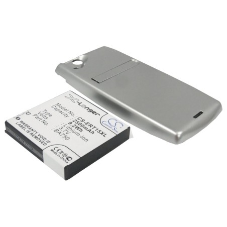 Batterie pour Sony Ericsson LT15a (2500 mAh/9.25 Wh, 3.7 V)