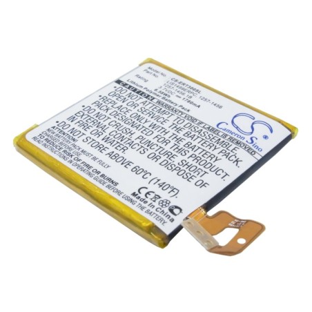 Batterie pour Sony Ericsson LT30i (1780 mAh/6.59 Wh, 3.7 V)