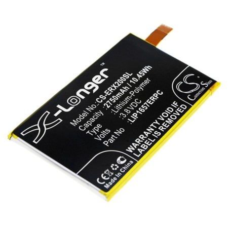Batterie pour Sony H8324 (2750 mAh/10.45 Wh, 3.8 V)