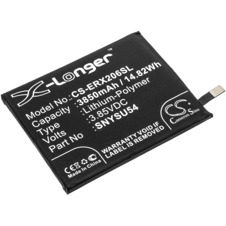 Batterie pour Sony A002SO (3850 mAh/14.82 Wh, 3.85 V)
