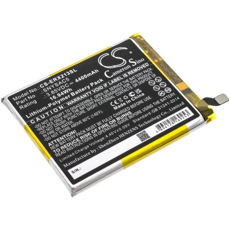 Batterie pour Sony A102SO (4400 mAh/16.94 Wh, 3.85 V)