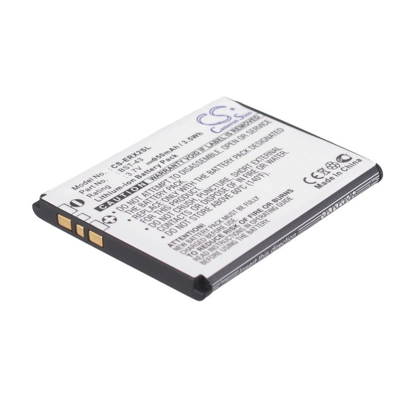 Batterie pour Sony Ericsson Mix (950 mAh/3.52 Wh, 3.7 V)