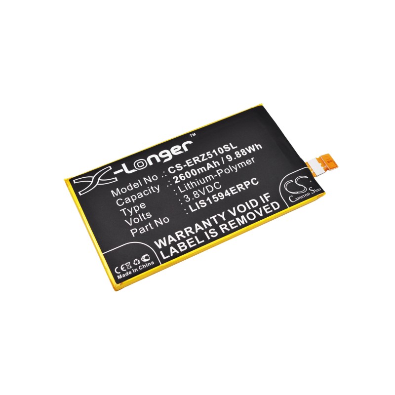Batterie pour Sony E5803 (2600 mAh/9.88 Wh, 3.8 V)
