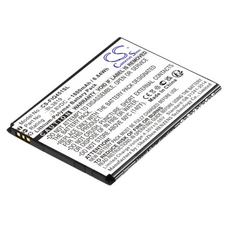 Batterie pour Fly BL3819 (1800 mAh/6.84 Wh, 3.8 V)