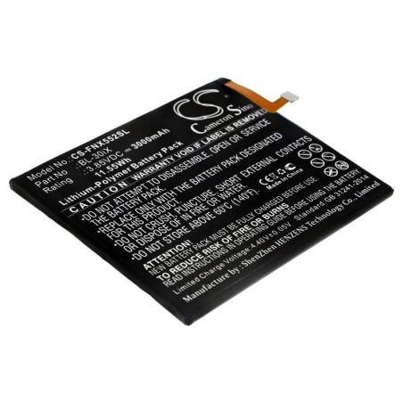 Batterie pour Infinix Zero 3 (3000 mAh/11.55 Wh, 3.85 V)