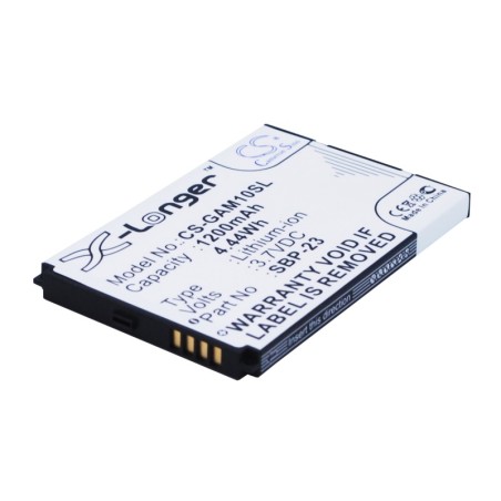 Batterie pour Asus M10 (1200 mAh/4.44 Wh, 3.7 V)