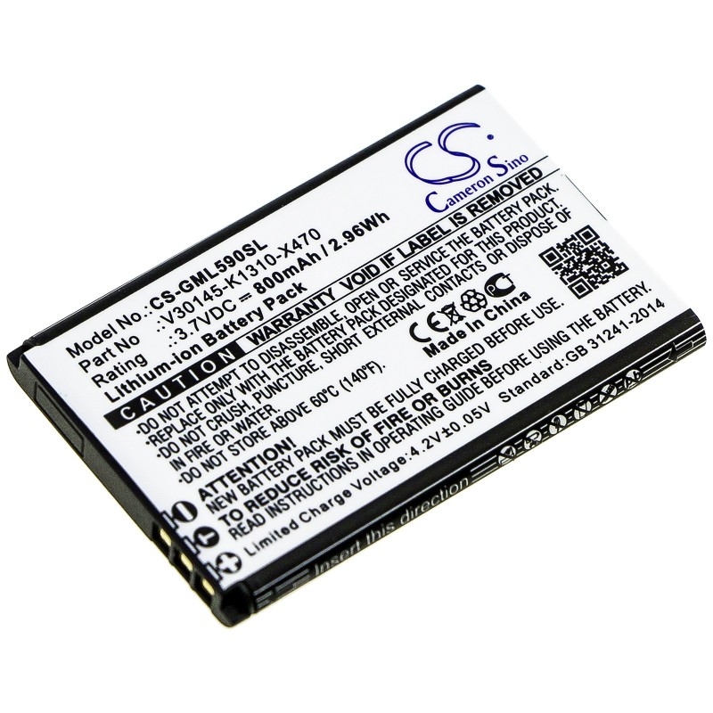 Batterie pour Saiet Ready Max (800 mAh/2.96 Wh, 3.7 V)