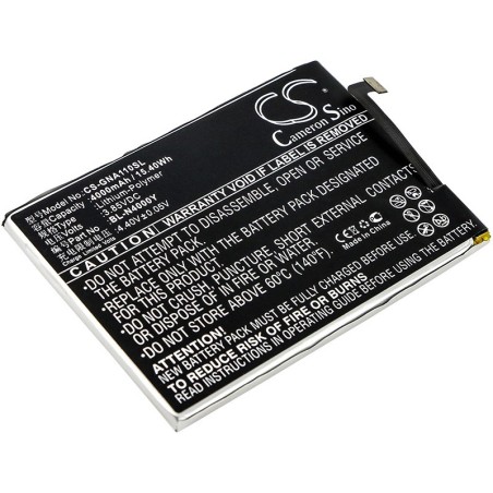 Batterie pour GIONEE A1 Lite Dual SIM (4000 mAh/15.4 Wh, 3.85 V)