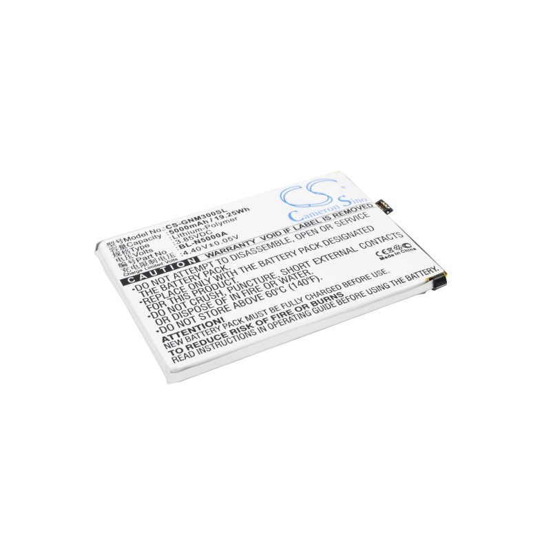Batterie pour GIONEE M3 Marathon (5000 mAh/19.25 Wh, 3.85 V)