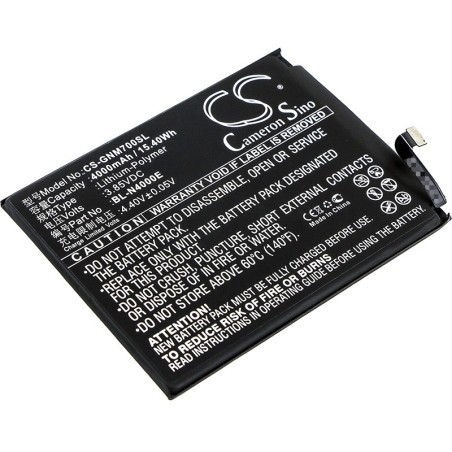 Batterie pour GIONEE M7 (4000 mAh/15.4 Wh, 3.85 V)