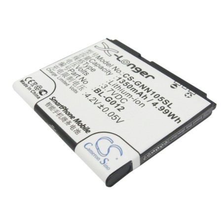Batterie pour GIONEE TD500 (1350 mAh/5 Wh, 3.7 V)