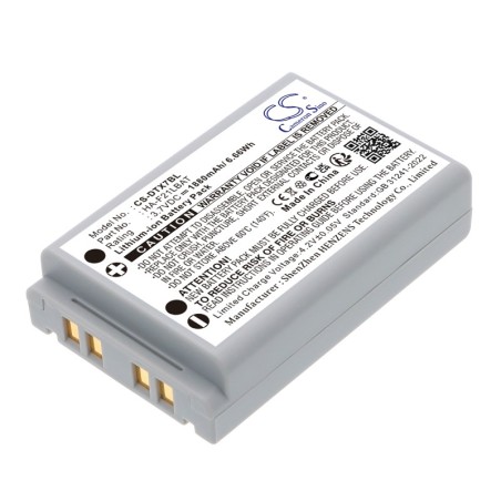 Batterie pour Casio DT-X7M10E (1880 mAh/6.96 Wh, 3.7 V)