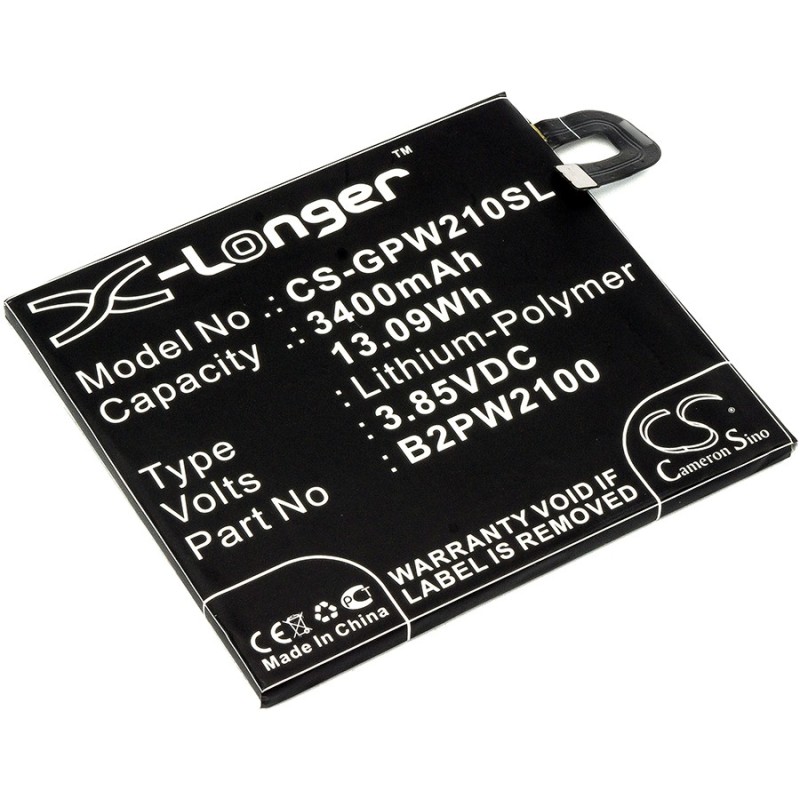Batterie pour Google B2PW2100 (3400 mAh/13.09 Wh, 3.85 V)