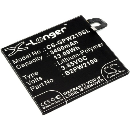 Batterie pour Google Nexus M1 (3400 mAh/13.09 Wh, 3.85 V)