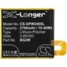 Batterie pour Google BG2W (2700 mAh/10.4 Wh, 3.85 V)