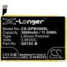Batterie pour Google G013C (3000 mAh/11.55 Wh, 3.85 V)