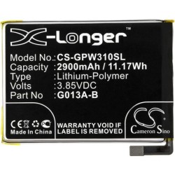 Batterie pour Google Pixel 3 (2900 mAh/11.17 Wh, 3.85 V)