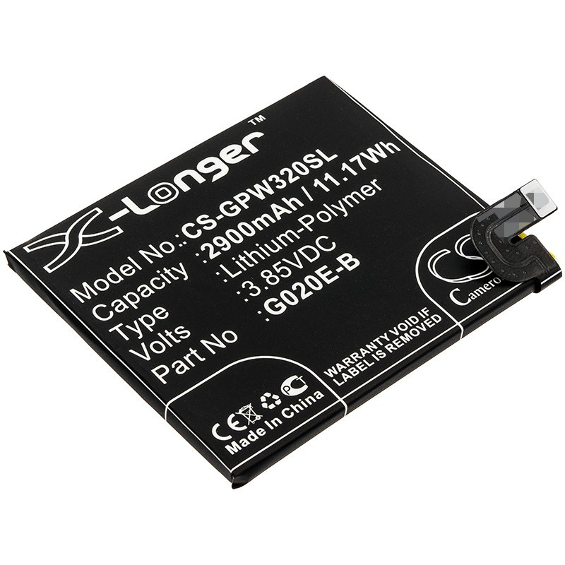 Batterie pour Google Pixel 3A (2900 mAh/11.17 Wh, 3.85 V)