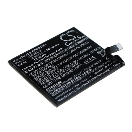 Batterie pour Google Pixel 3A XL (3600 mAh/13.86 Wh, 3.85 V)