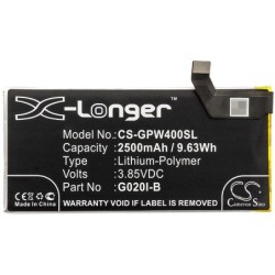Batterie pour Google Pixel 4 (2500 mAh/9.63 Wh, 3.85 V)