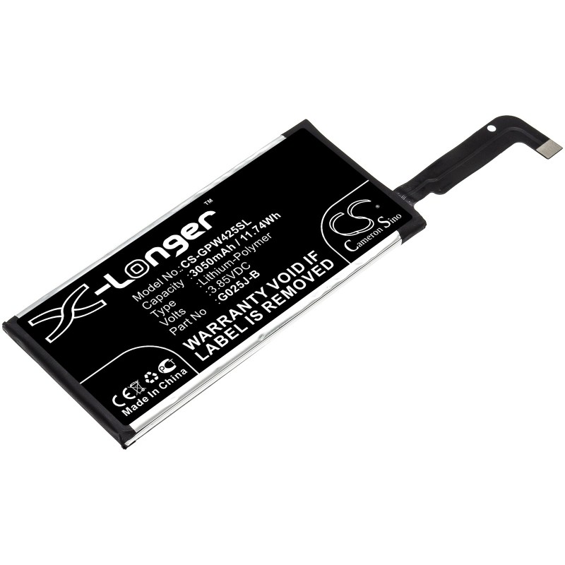 Batterie pour Google Pixel 4A (3050 mAh/11.74 Wh, 3.85 V)