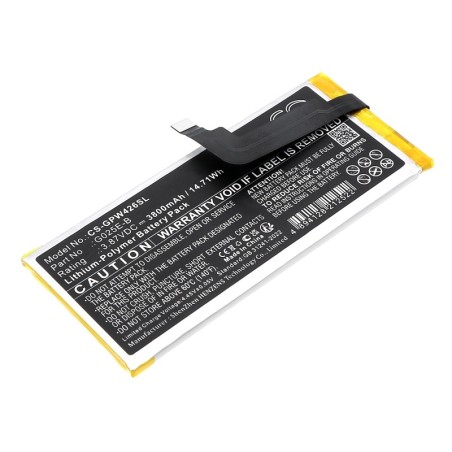 Batterie pour Google G025E (3800 mAh/14.71 Wh, 3.87 V)