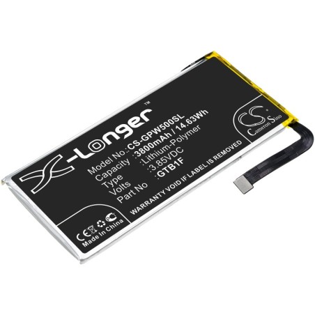 Batterie pour Google GTB1F (3800 mAh/14.63 Wh, 3.85 V)