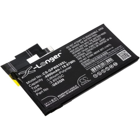 Batterie pour Google Pixel 6 Pro (4900 mAh/18.87 Wh, 3.85 V)