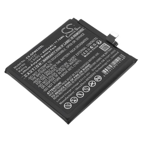 Batterie pour Google Pixel 9 (4550 mAh/17.75 Wh, 3.9 V)