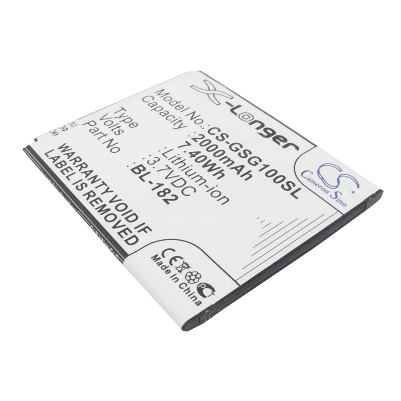 Batterie pour GSmart S1 (2000 mAh/7.4 Wh, 3.7 V)