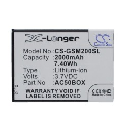 Batterie pour ArcMoile Velocity (2000 mAh/7.4 Wh, 3.7 V)