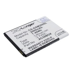 Batterie pour GSmart Mika M2 (2000 mAh/7.4 Wh, 3.7 V)