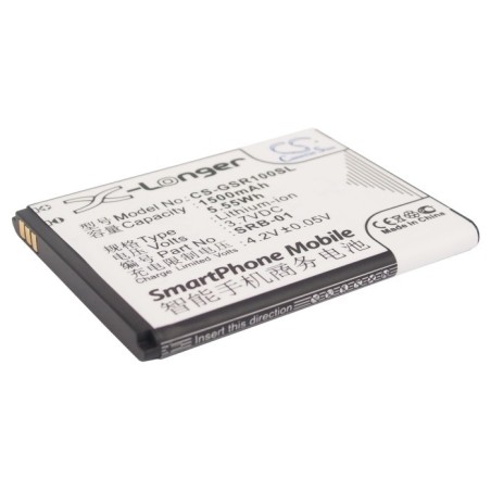 Batterie pour Gigabyte SRB-01 (1500 mAh/5.55 Wh, 3.7 V)