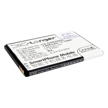Batterie pour GSmart R2 (1400 mAh/5.18 Wh, 3.7 V)
