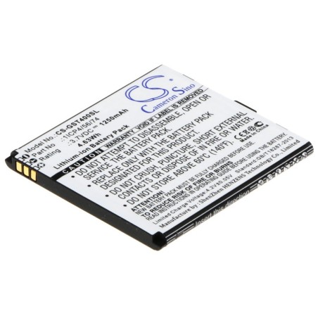 Batterie pour GSmart T4 (1250 mAh/4.63 Wh, 3.7 V)
